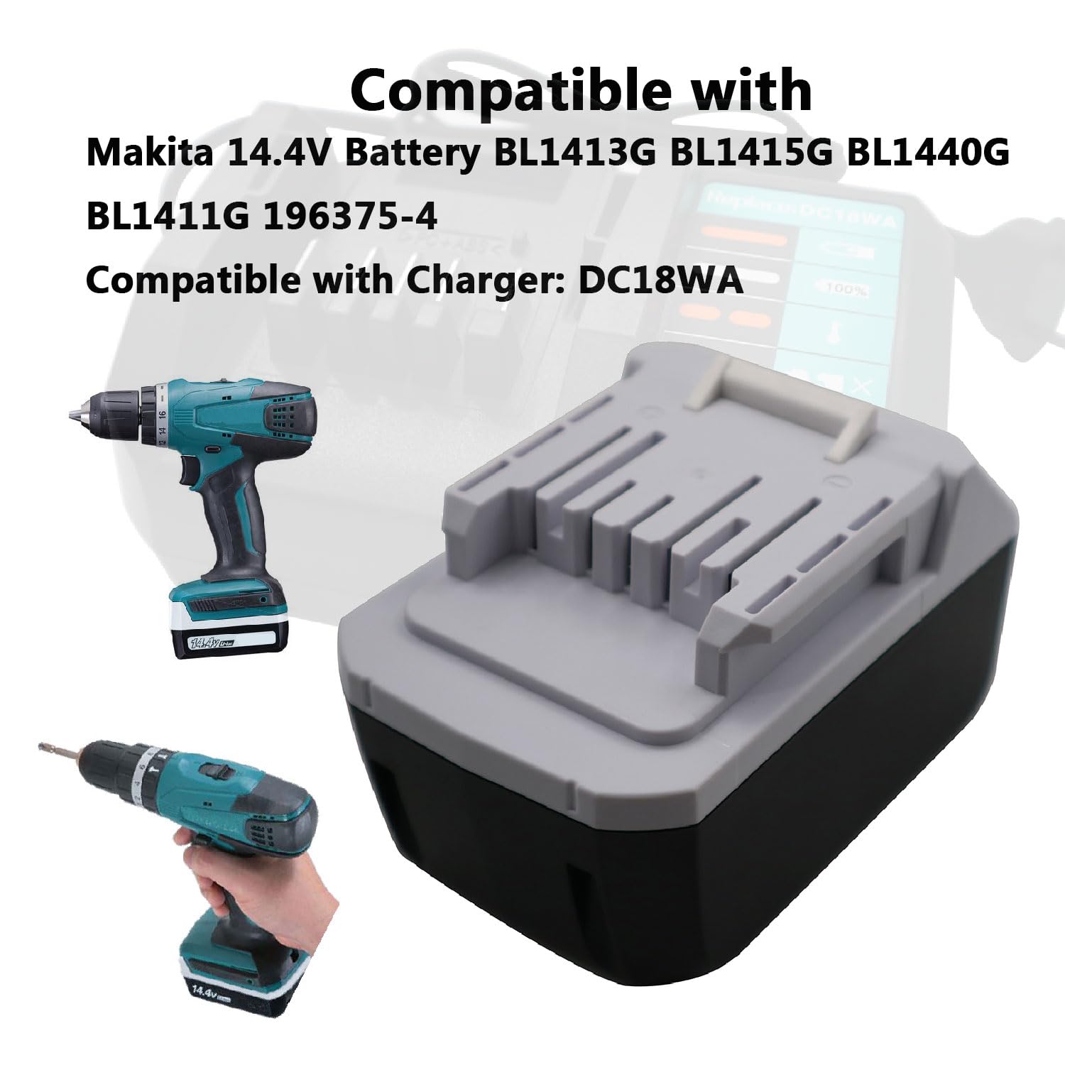 Makita - マキタ　バッテリー14.4v BL1411G 新品4個セット Amazon.co.jp: 4000mAh 交換用バッテリー - マキタ 14.4V バッテリー